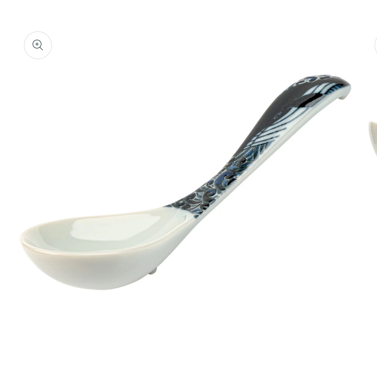 Indigo Blue Whale Premium Japanese Soup Spoon
