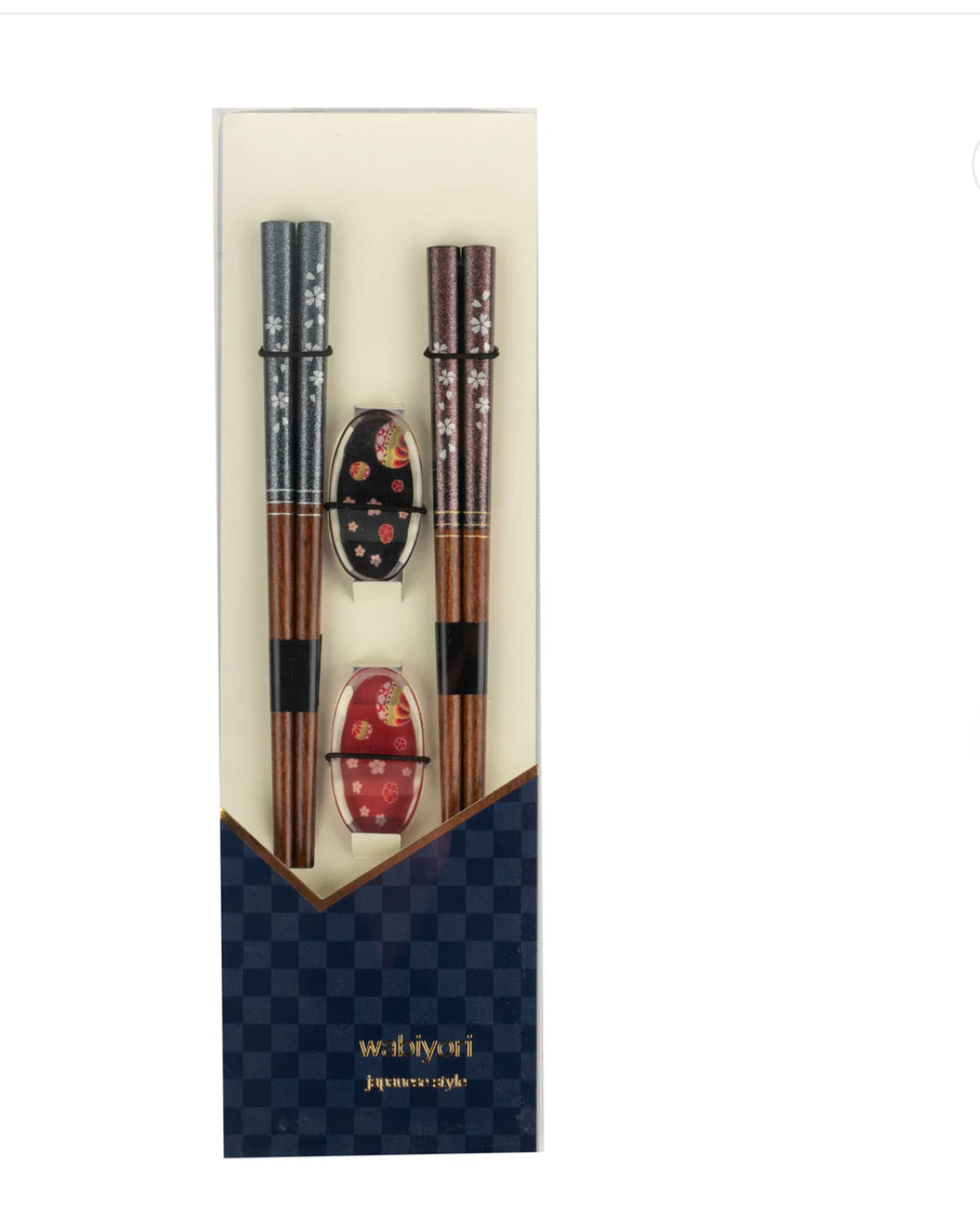 Sparkling Cherry Blossom Japanese Chopstick Gift Set