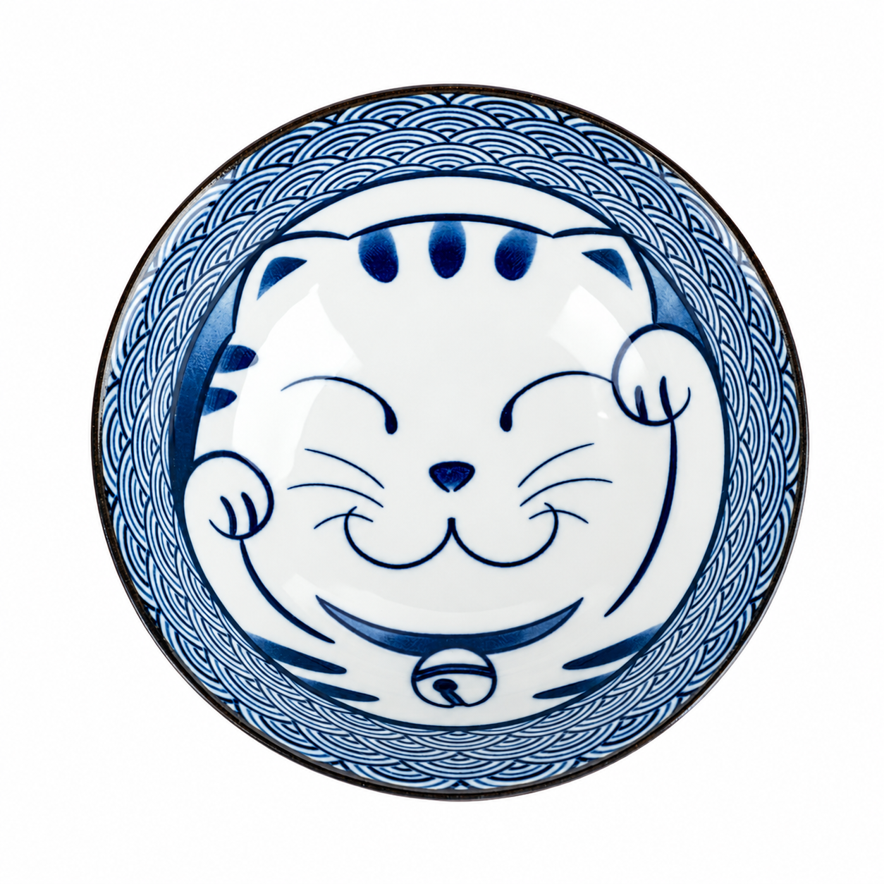 Lucky cat Japanese Ramen Noodle Bowl Gift Set