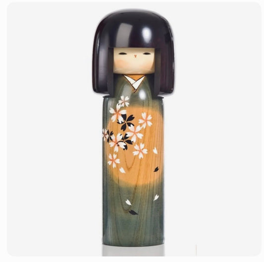 Spring Moon Extra Large Kokeshi Doll