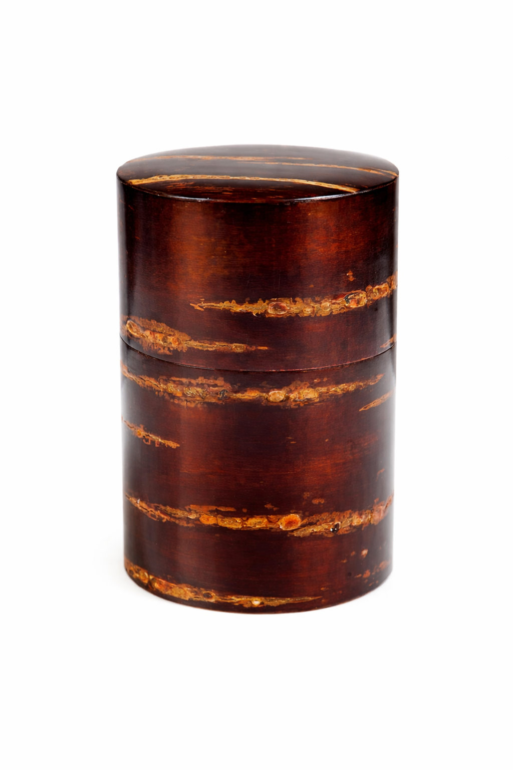 Small Cherry Bark Japanese Tea Caddy