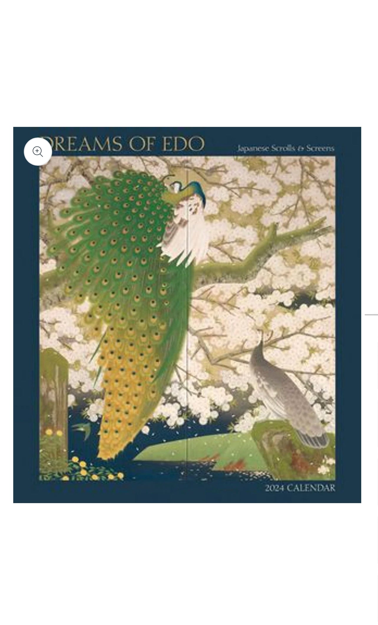 Dreams of Edo Scrolls and Screens 2024 Japanese Calendar