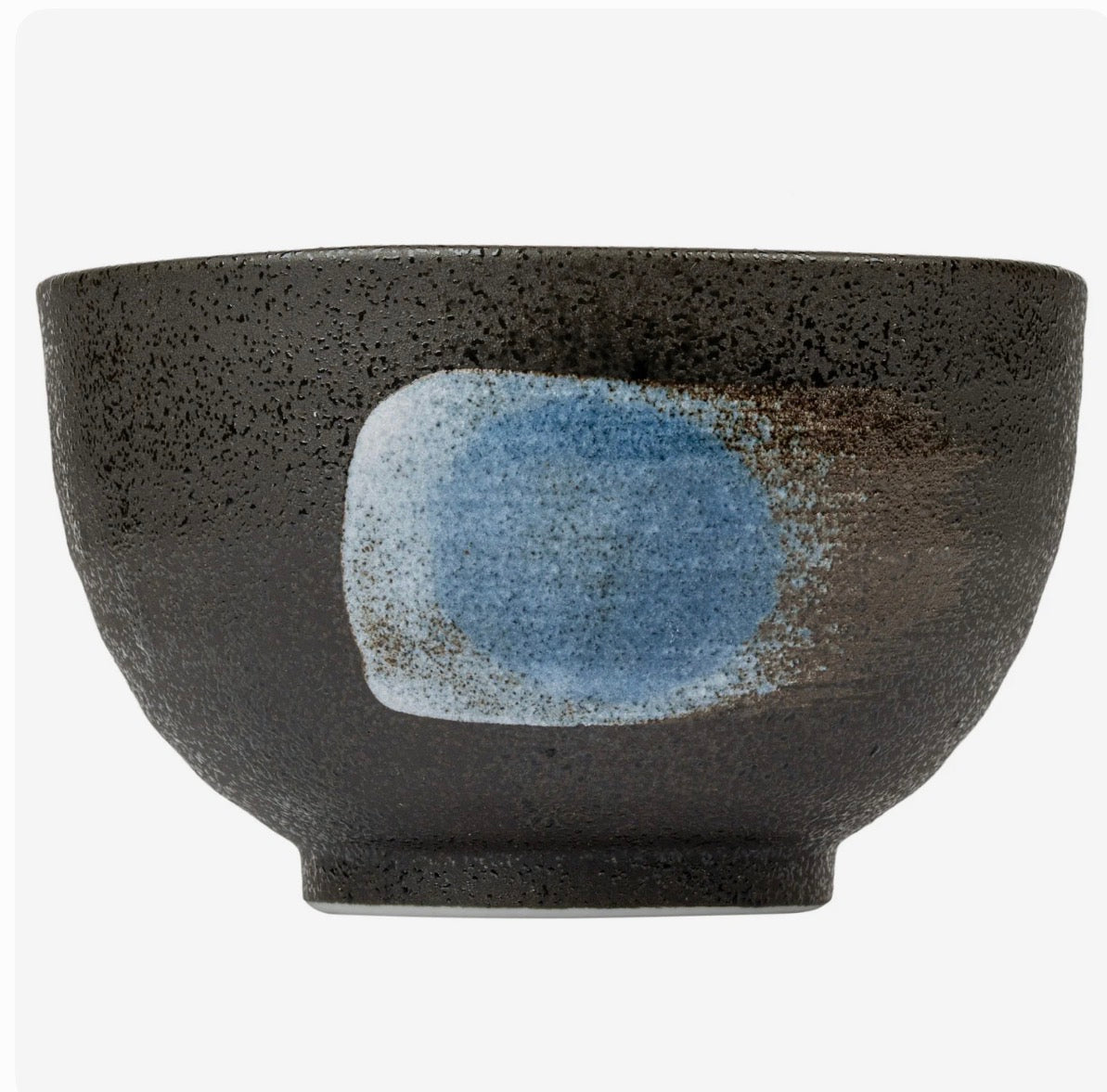 Traditional matcha bowl interior handmade ceramic chawan