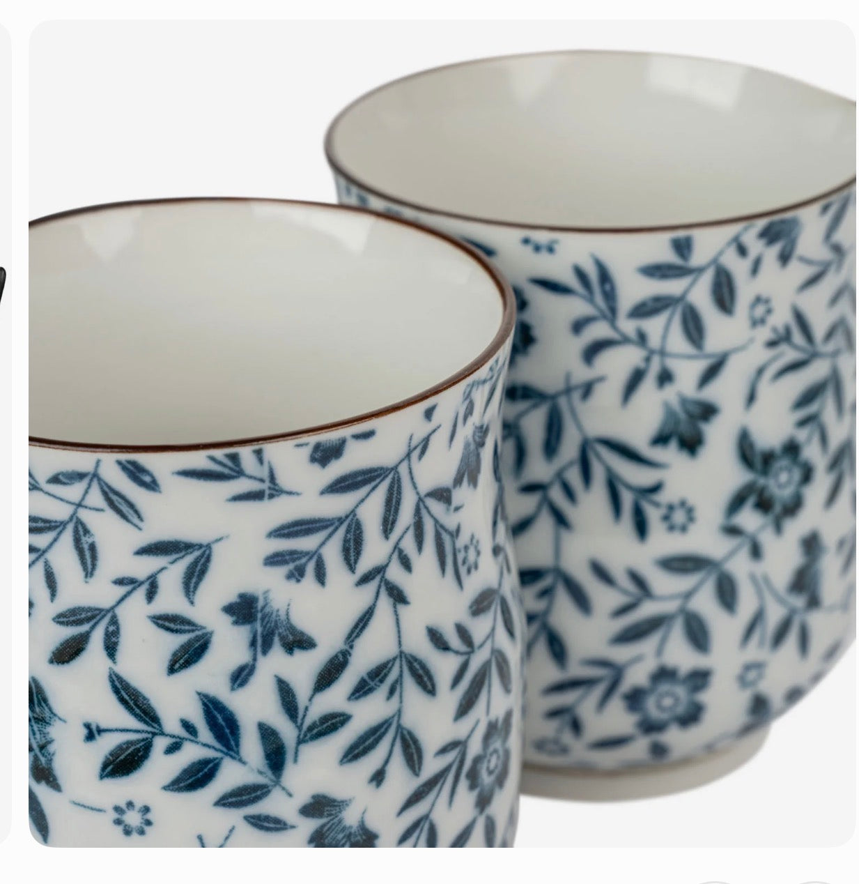 Japanese Wildflower Tea Set – Made in Japan Ceramic Teapot & Cups