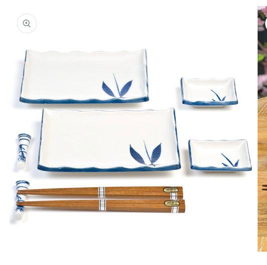 Bamboo Japanese Sushi Gift Set