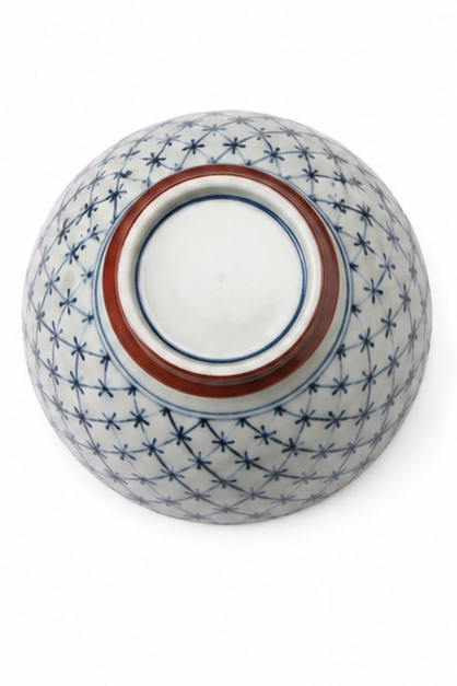 Kozome Jyuji Koushi Traditional Japanese Rice Bowl | Made in Japan