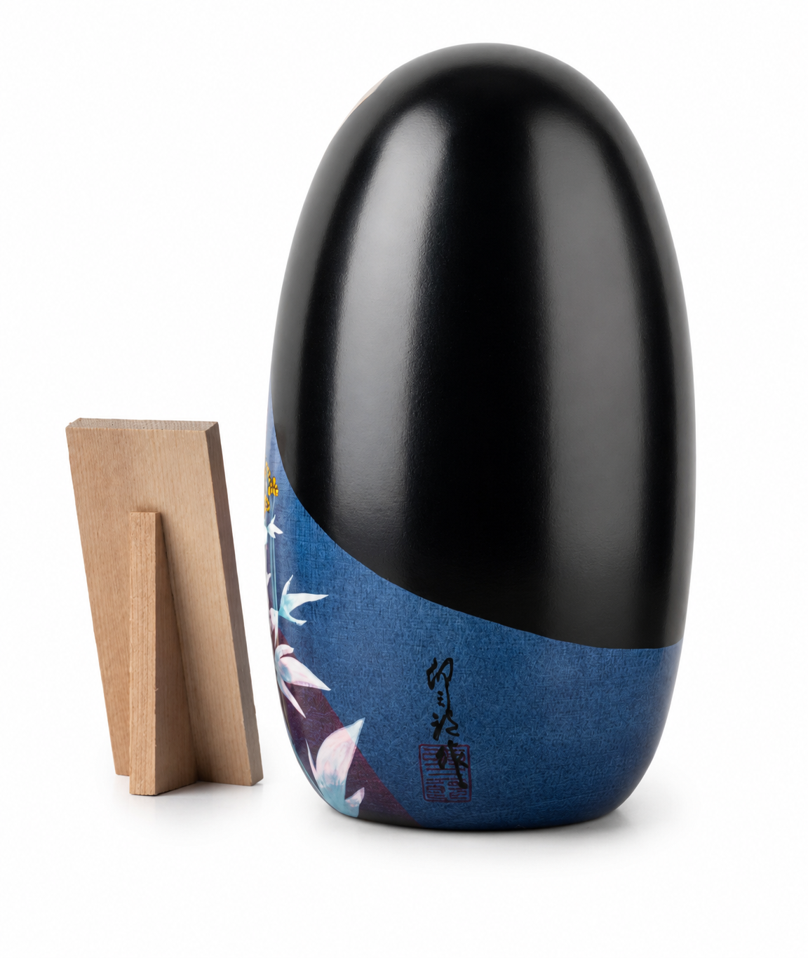 Heart of Flowers Japanese Kokeshi Doll | Handmade in Japan