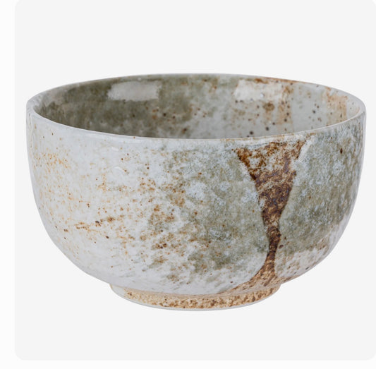 Authentic Japanese matcha bowl yukishino ceramic chawan handmade in Japan