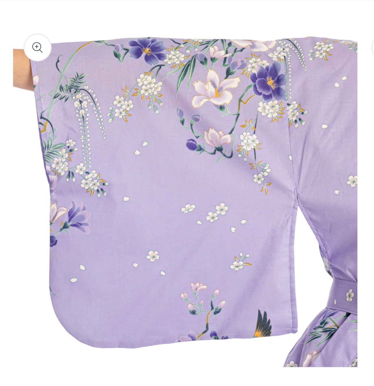 Magnolia Long Cotton Japanese Kimono