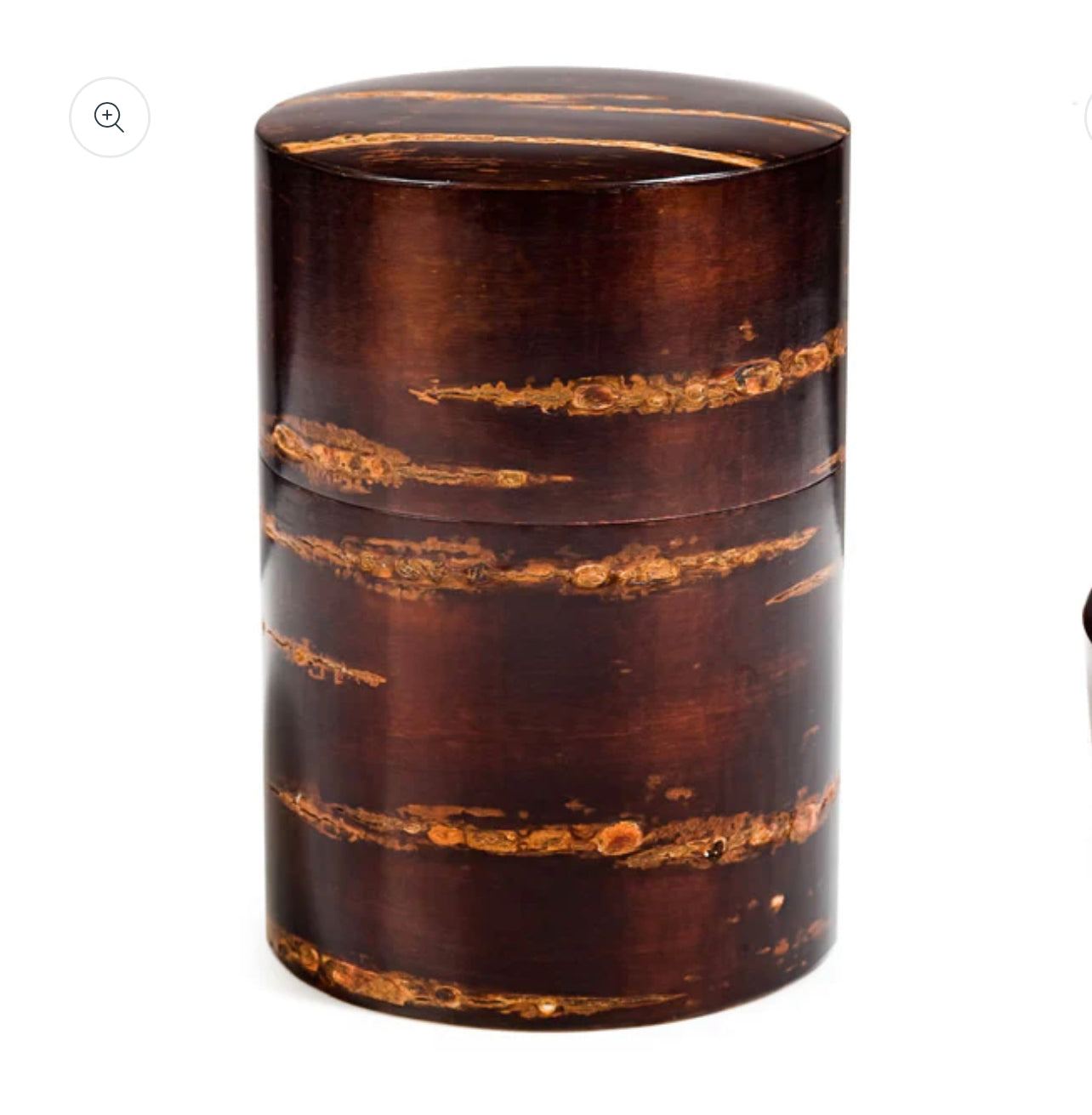 Small Cherry Bark Japanese Tea Caddy