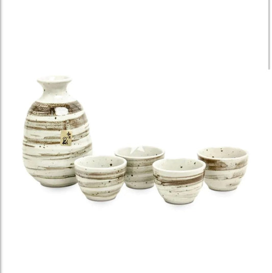 Japanese Sake Set - Hikari (300ml) 5pcs