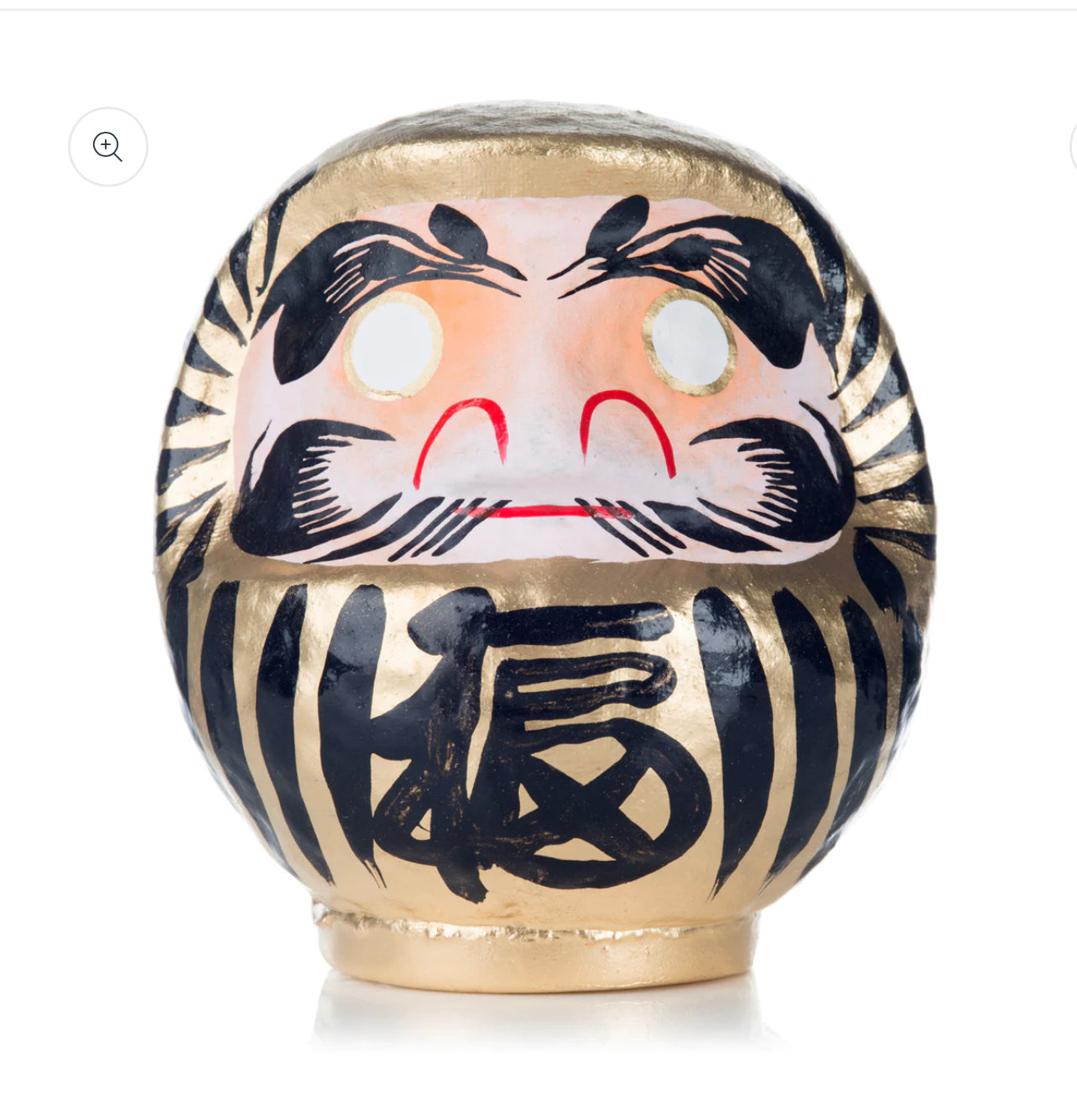 Gold Japanese Daruma Doll Lucky God