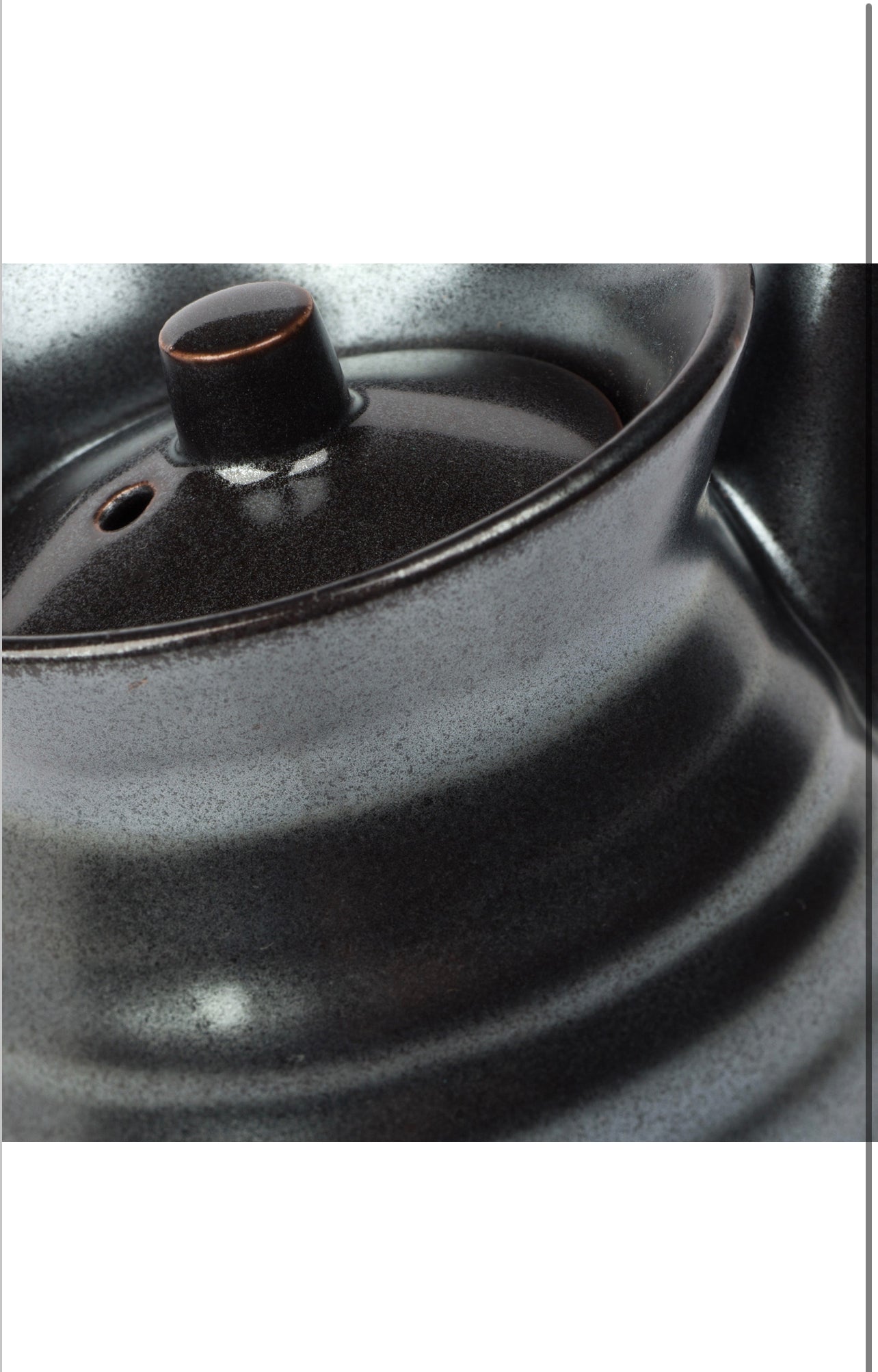 Sumi Grey Japanese Soya Sauce Pot