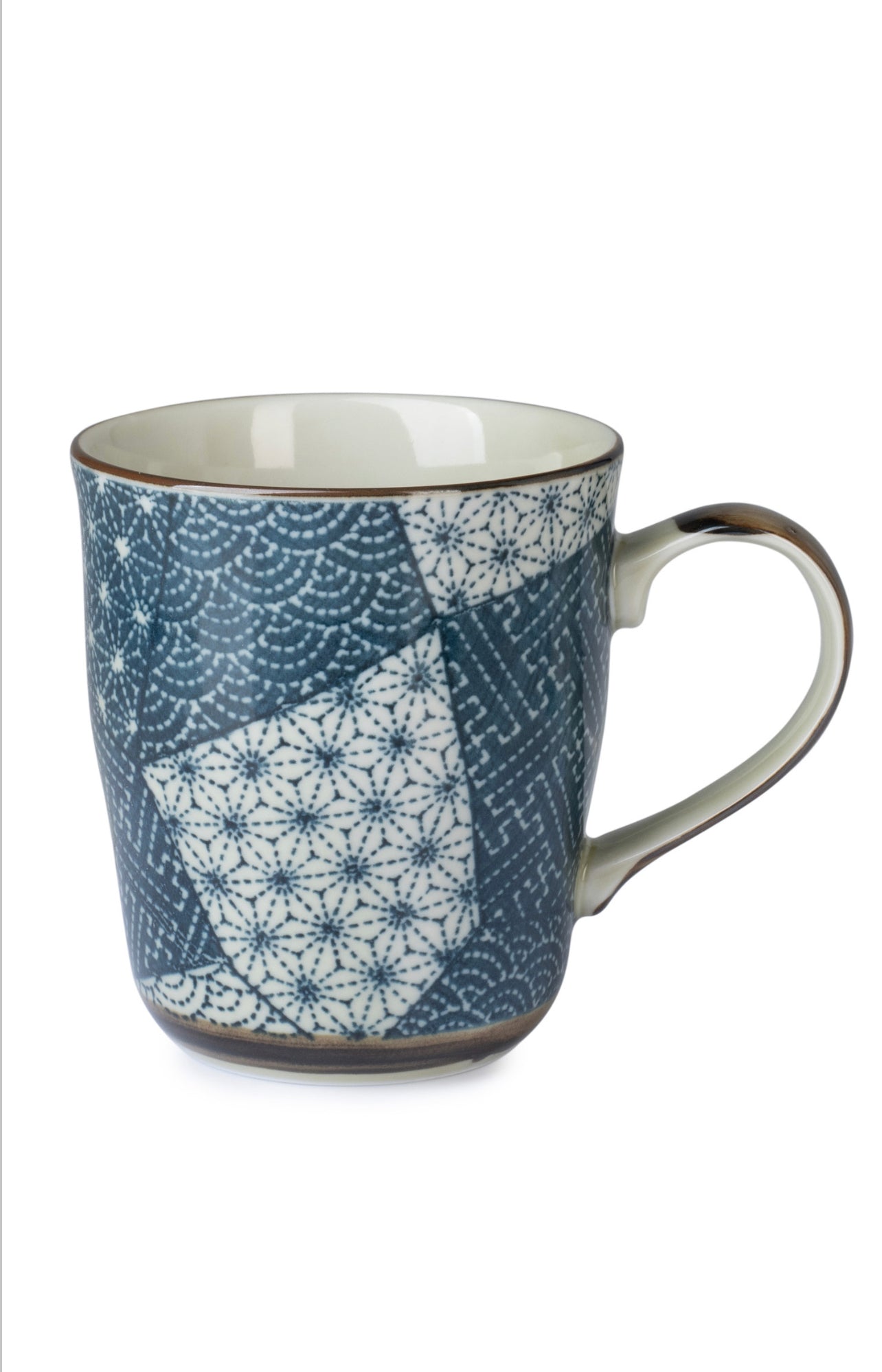 Kozome Patchwork Japanese Mug.