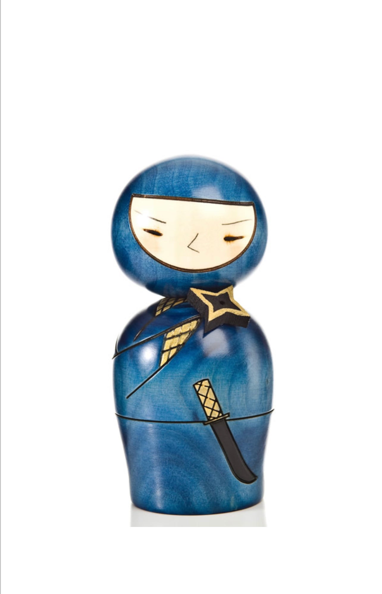 Ninja Authentic Japanese Kokeshi Doll