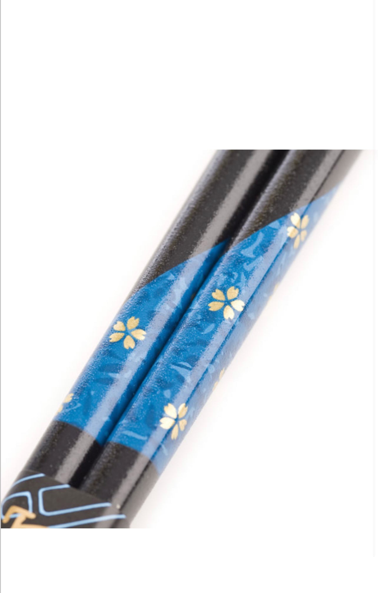 Blue Cherry Blossom Japanese Chopsticks