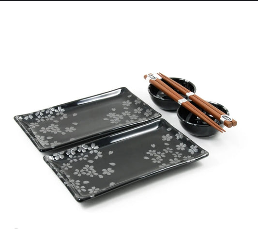 Kuro Hana Sushi Serving Set