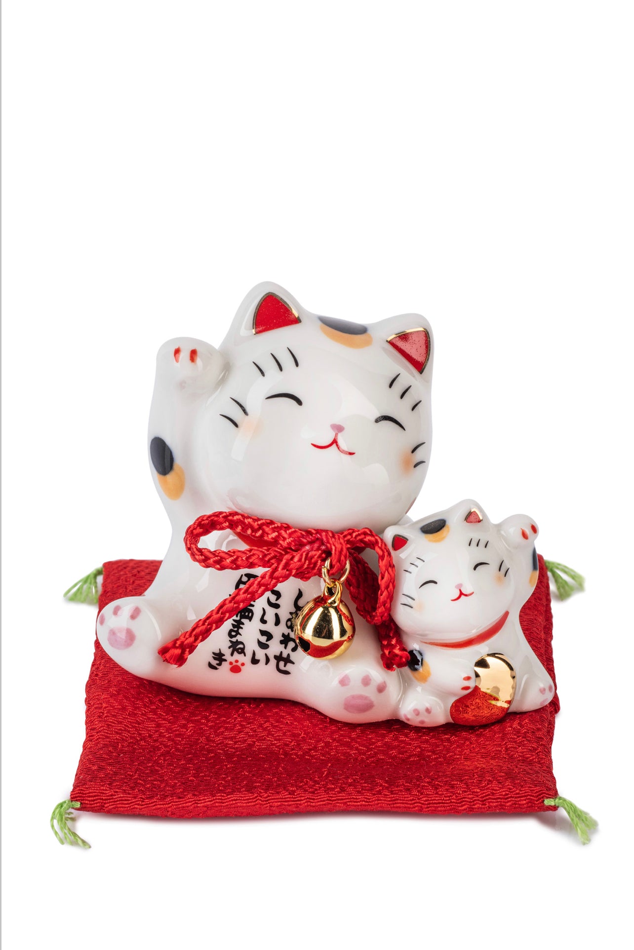 Oyako Pair of Japanese Lucky Cats