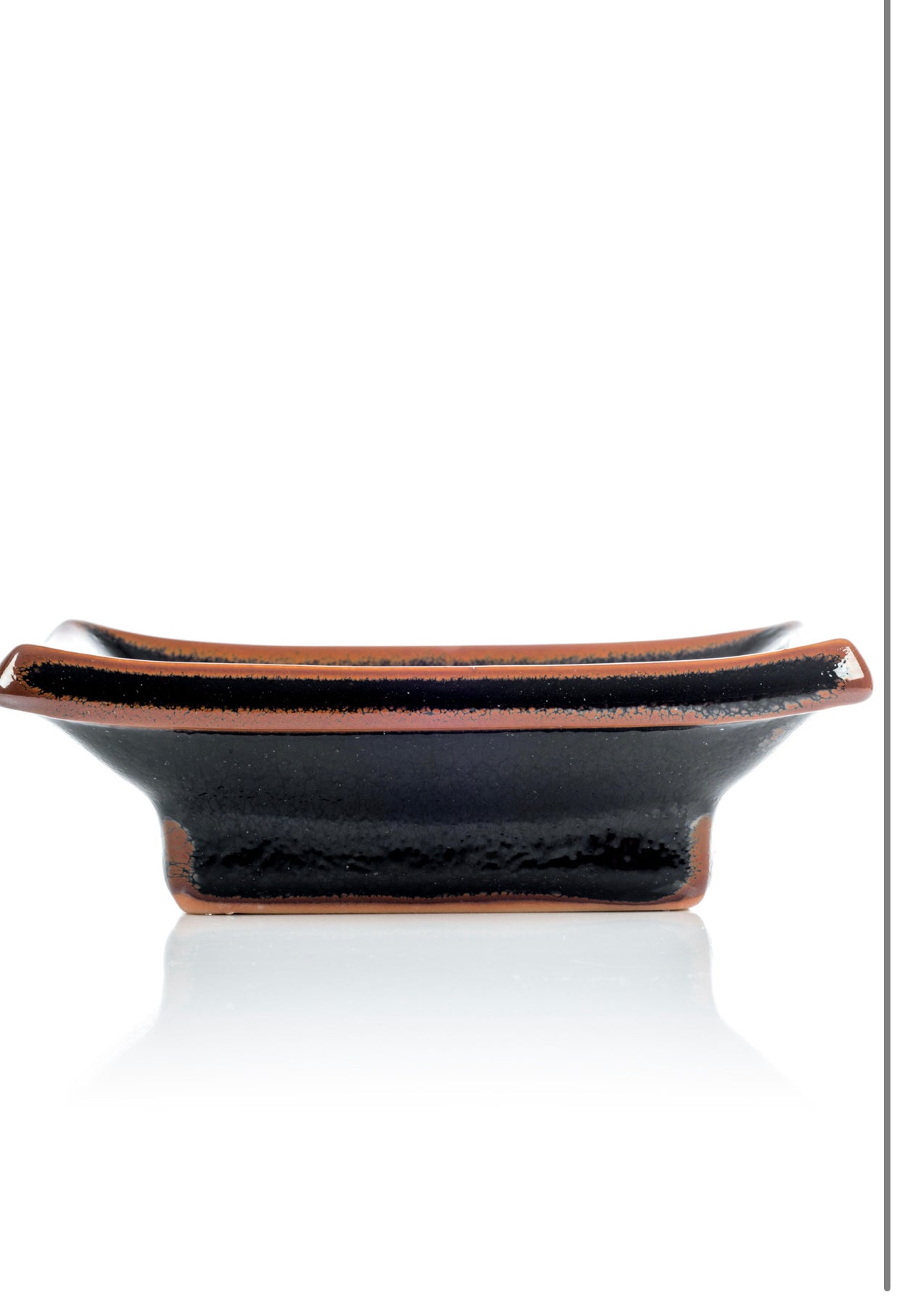 Tenmoku Black Japanese Sauce Dish