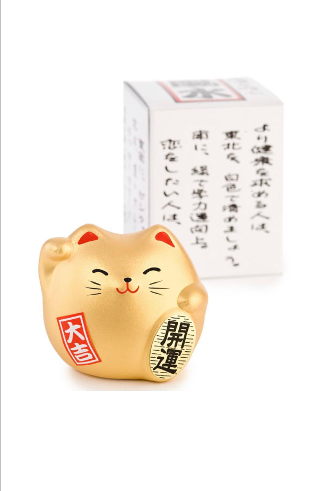 Small Feng Shui Good Fortune Lucky Cat