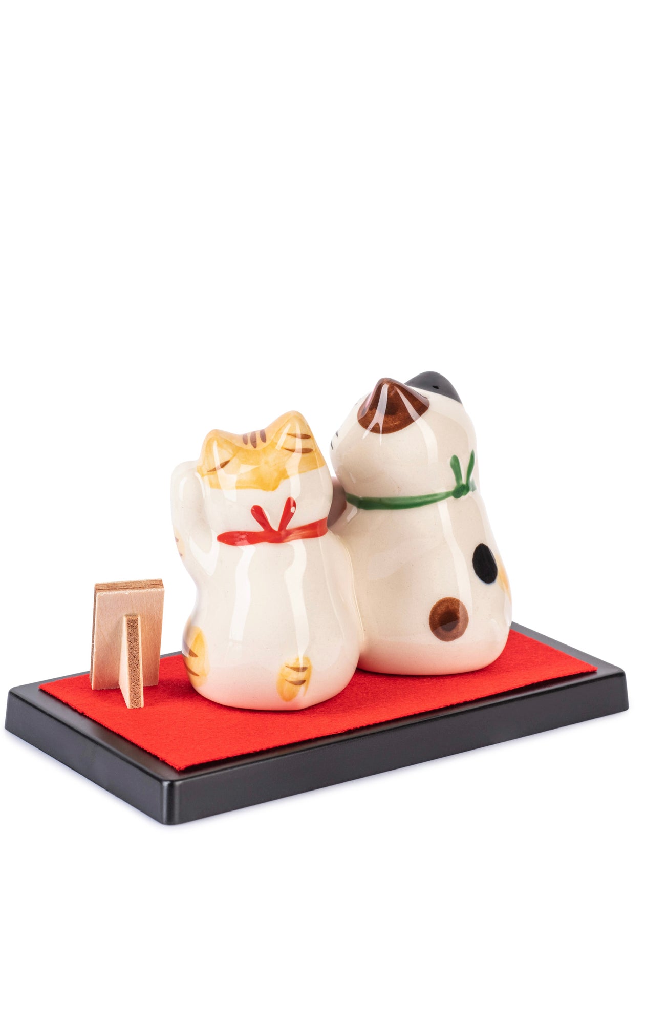 Loving Couple Japanese Lucky Cat Gift Set