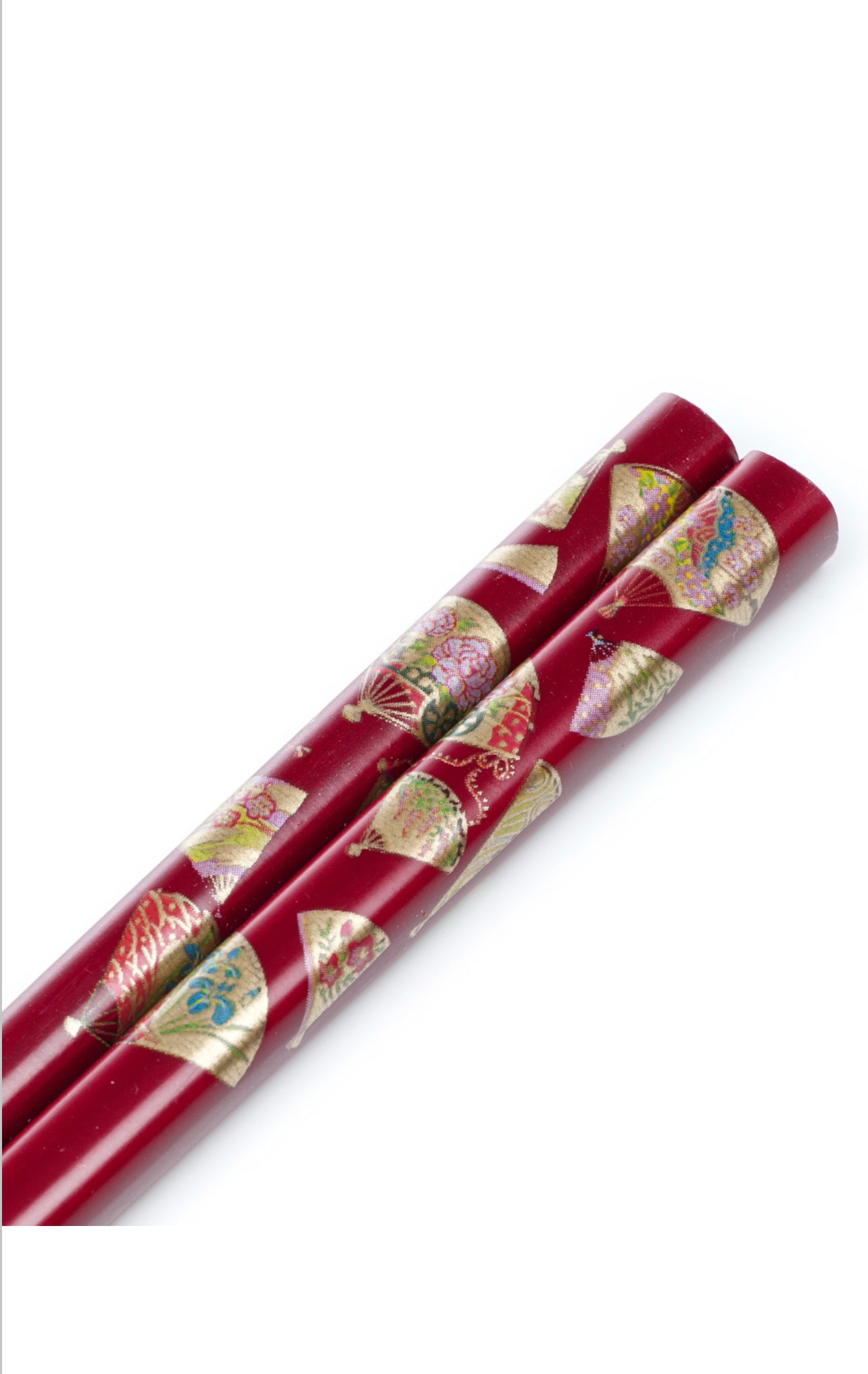 Wine Red Fan Chopsticks