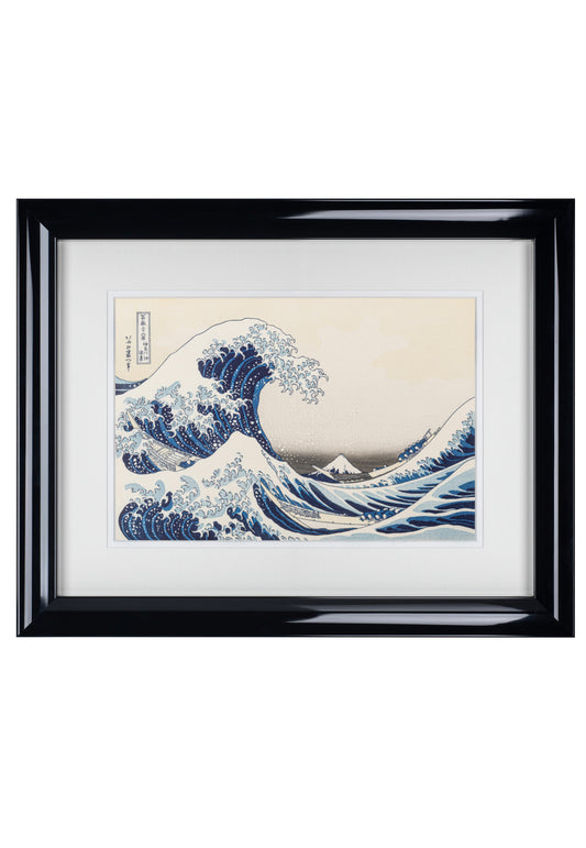 Framed The Great Wave off Kanagawa Woodblock Print