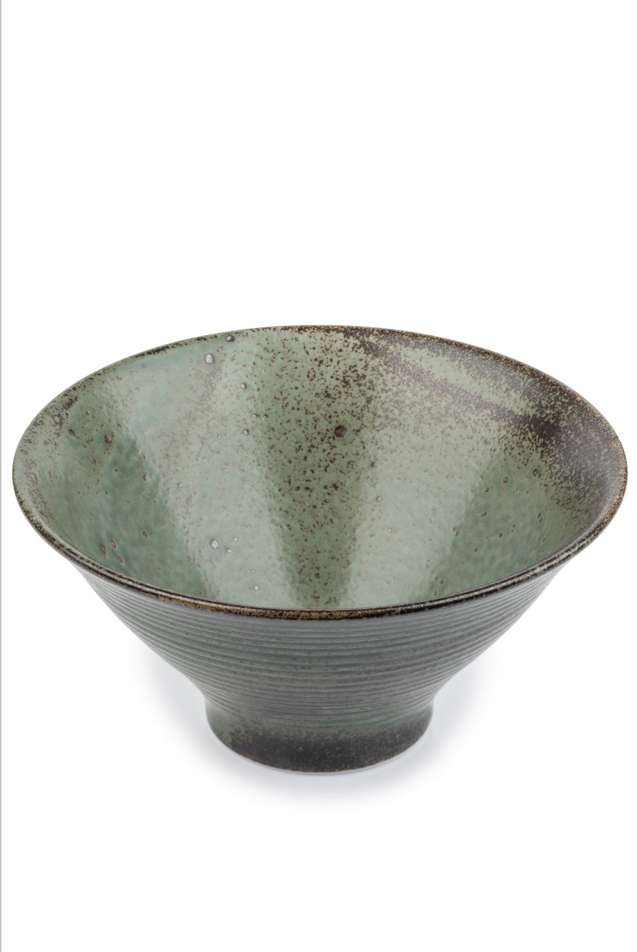 Green Wabi Sabi Premium Japanese Ramen Bowl