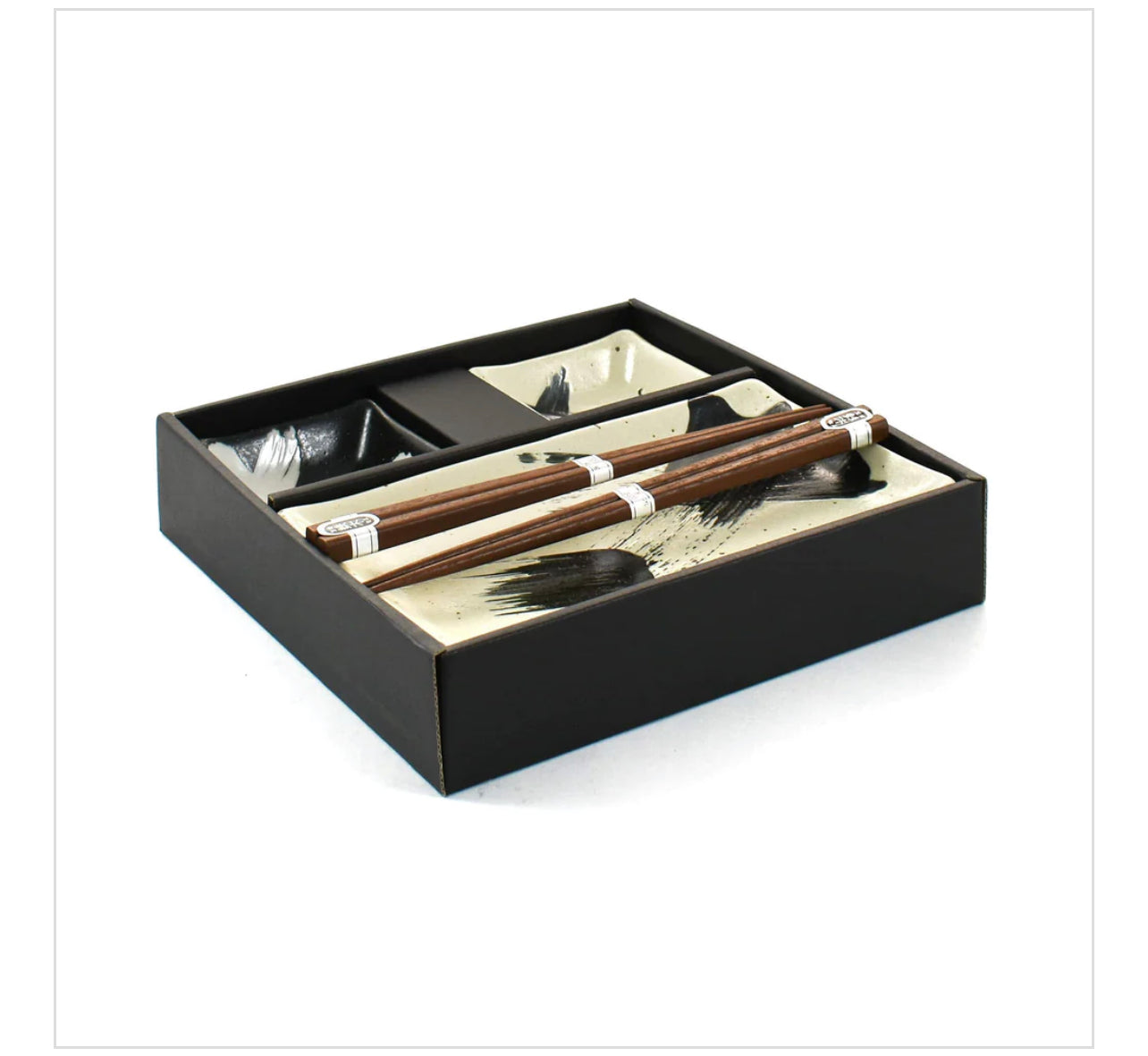 Kuro To Shiro Sushi Serving Set