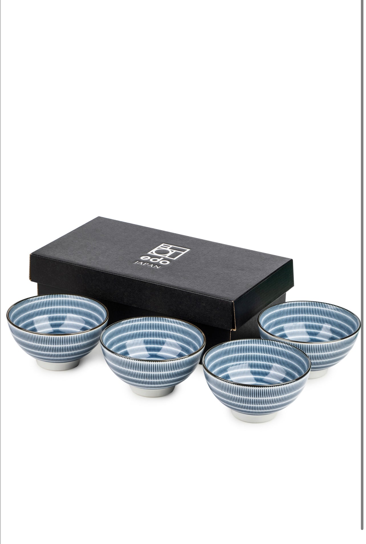 Tochiri Traditional Japanese Rice Bowl Set