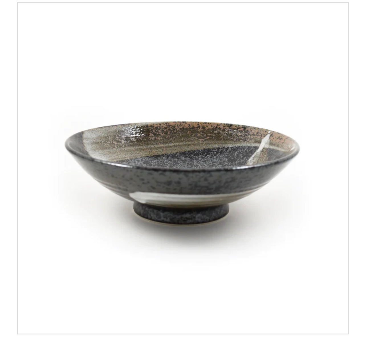 Karasuba-Iro Shallow Bowl 25cm