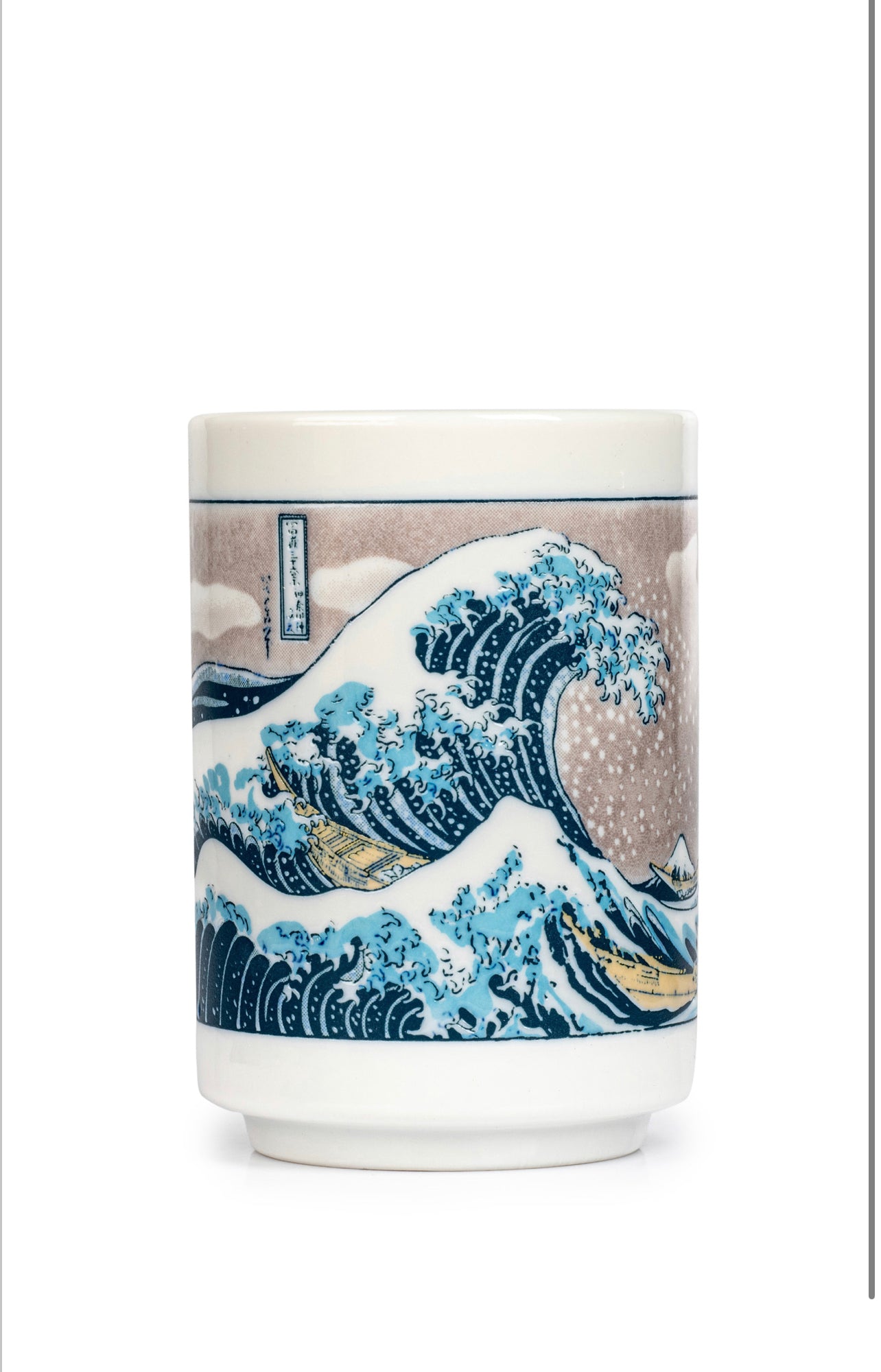 Great Wave Japanese Tea Cup