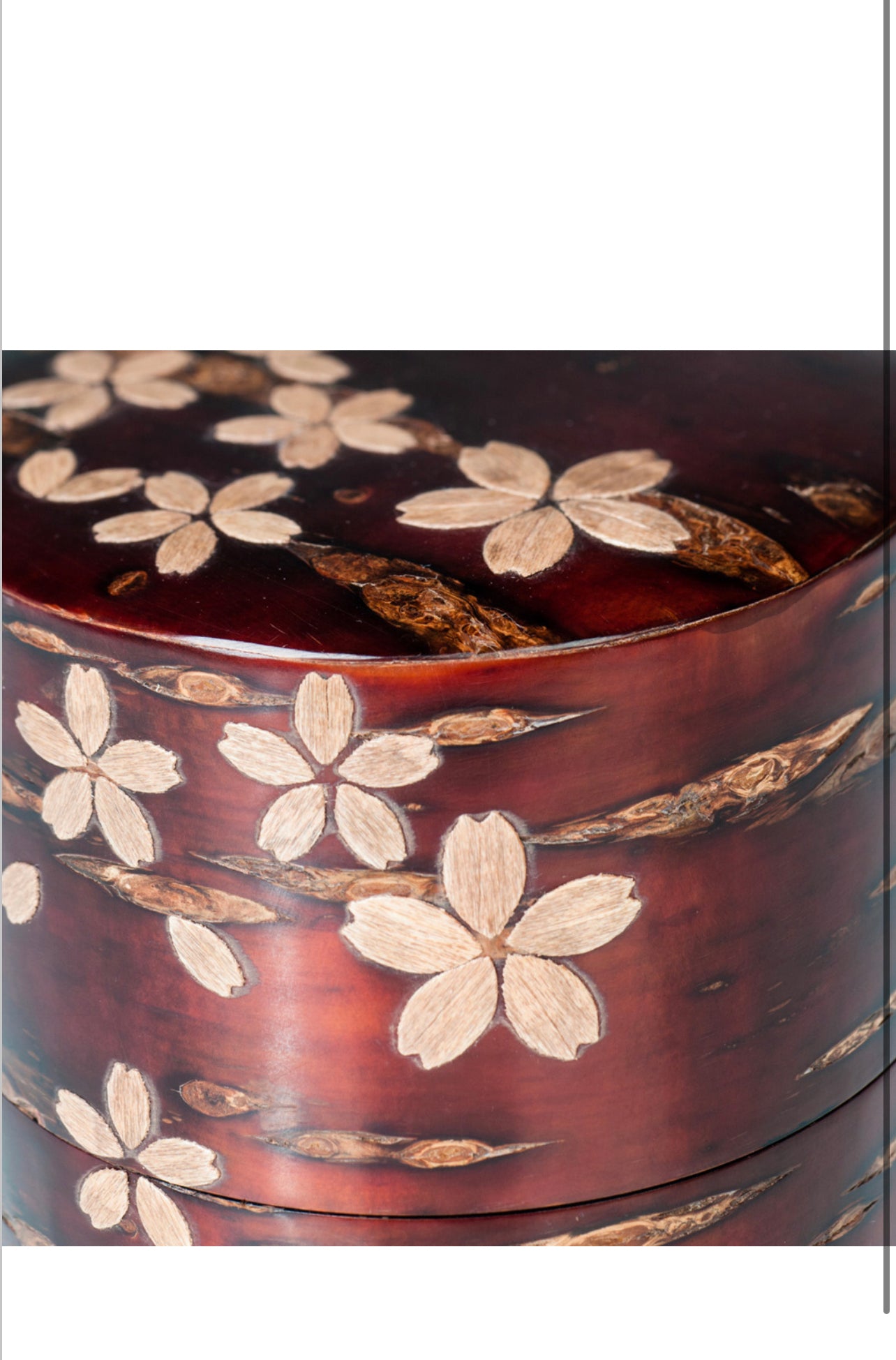 Cherry Bark Handmade Japanese Tea Caddy