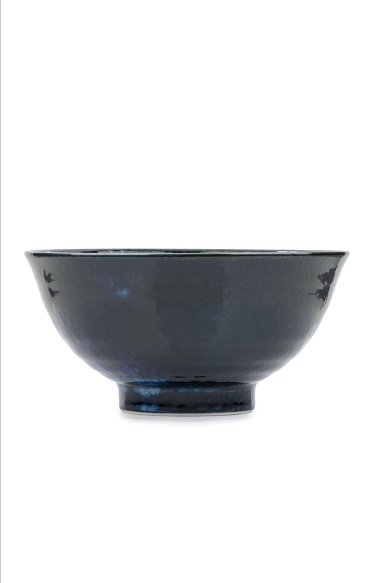 Blue Hana Cherry Blossom Japanese Tayou Bowl