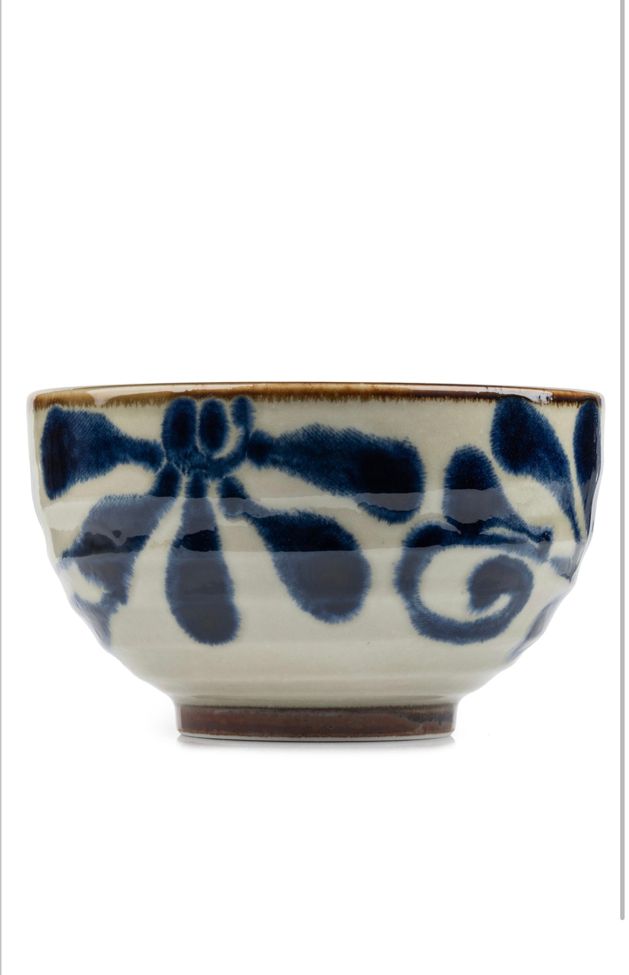 Ruri Karakusa Premium Small Japanese Bowl