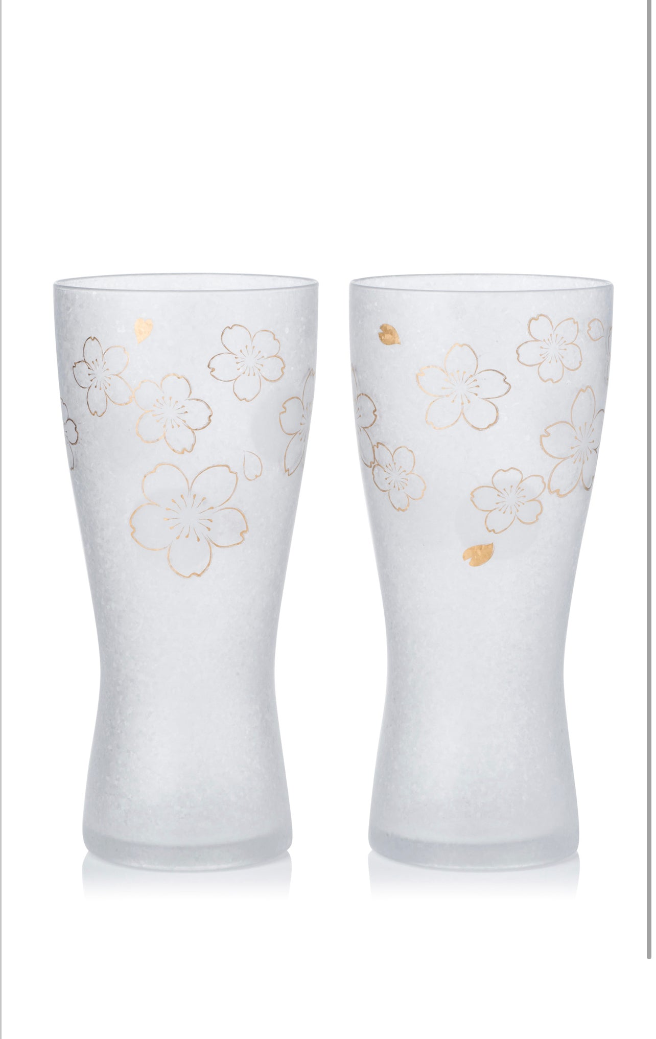 Sakura Premium Japanese Beer Glasses