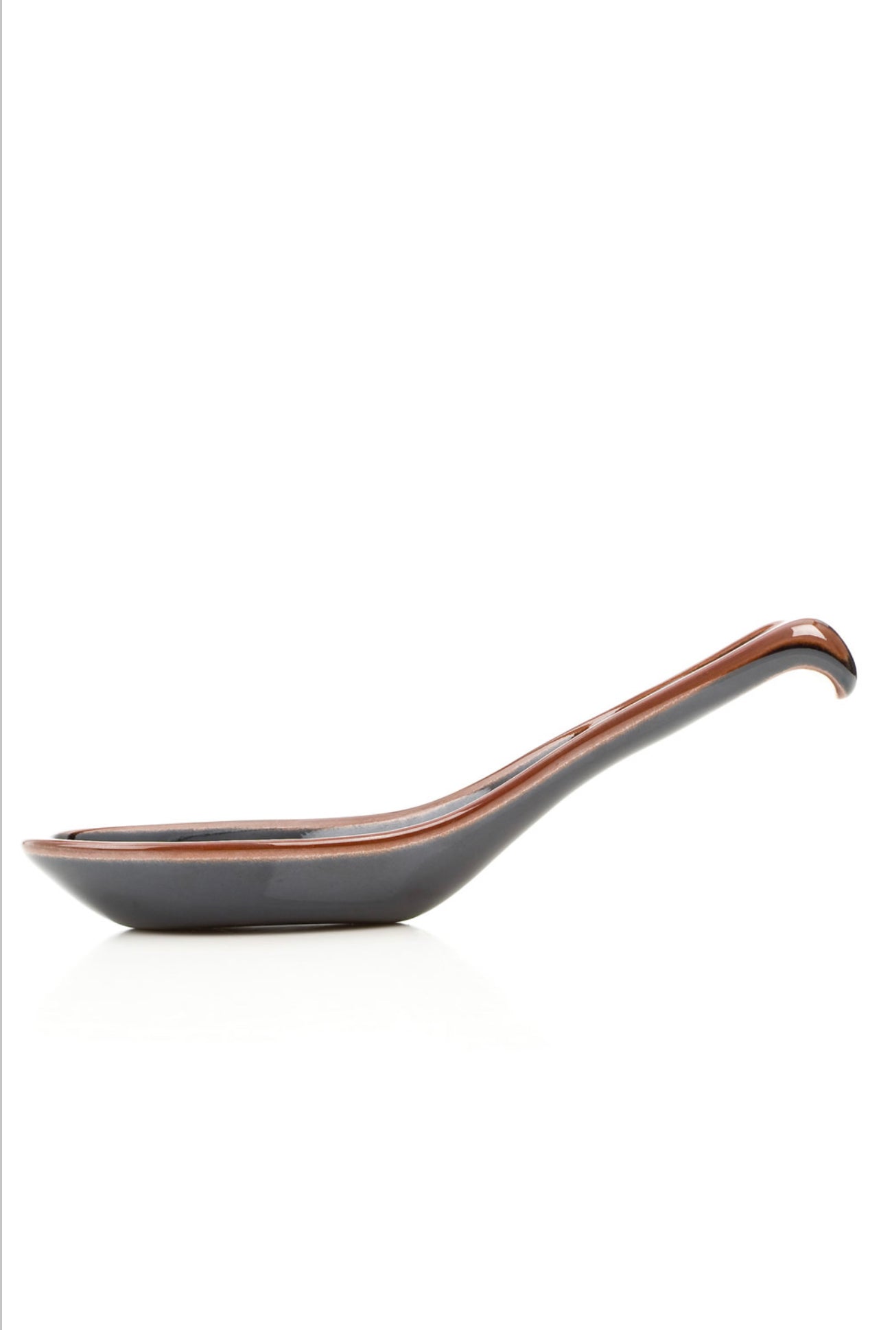 Tenmoku Black Japanese Soup Spoon