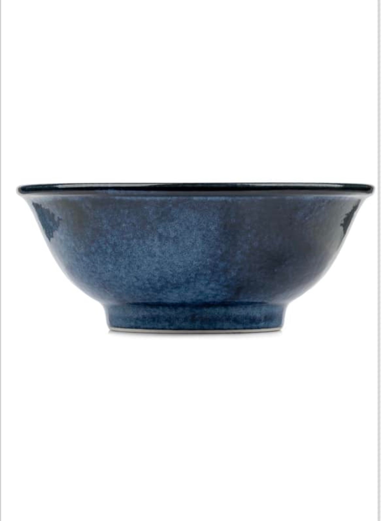 Blue Hana Cherry Blossom Japanese Ramen Bowl