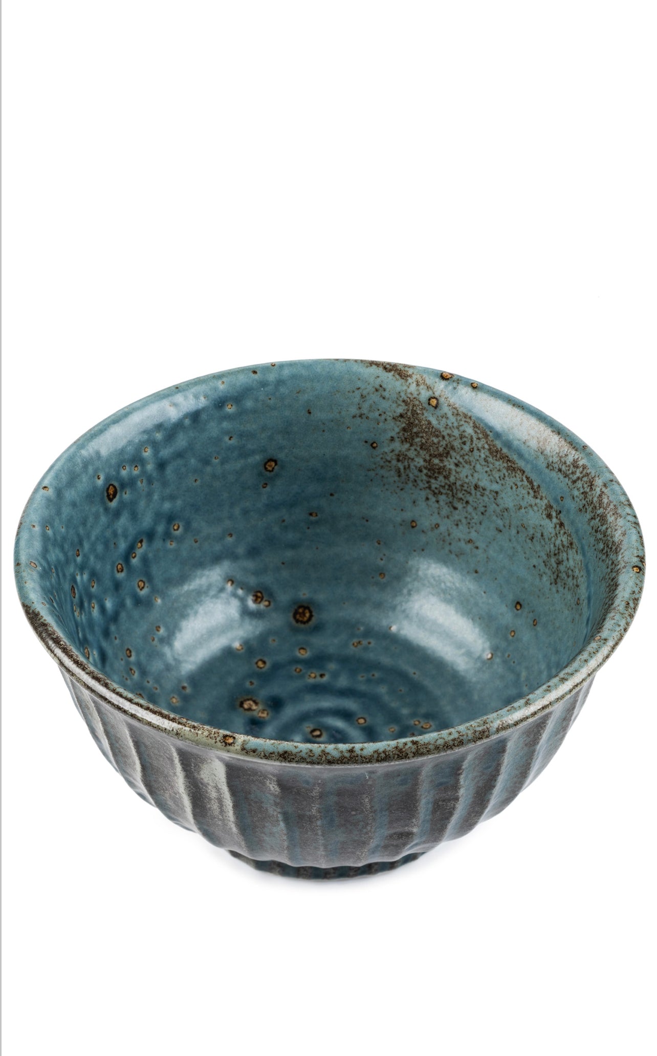 Blue Wabi Sabi Premium Japanese Donburi Bowl