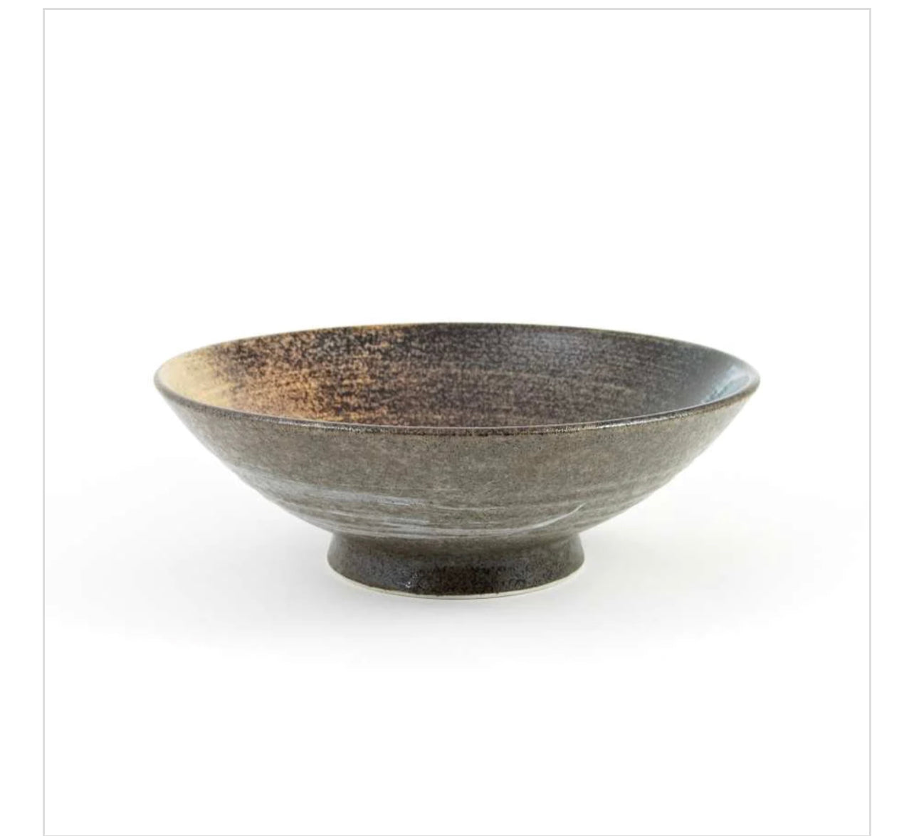 Blue-Black Glaze Bowl