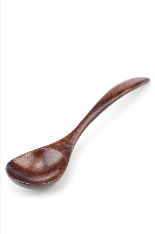 Japanese Wooden Soup Spoon