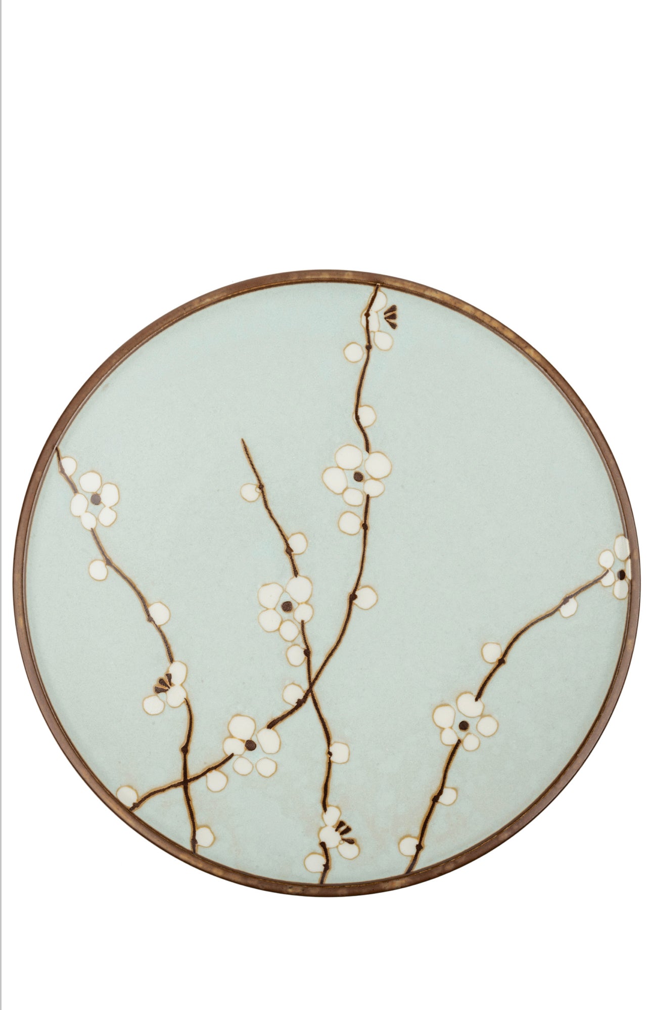 Soushun Cherry Blossom Japanese Dinner Plate