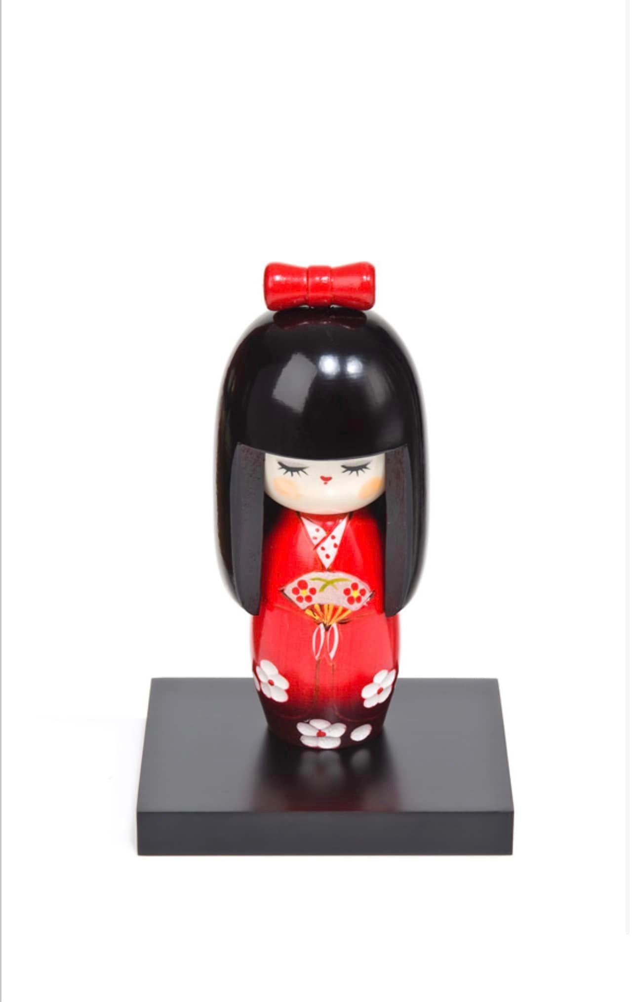 Dance Girl Authentic Wooden Kokeshi Doll