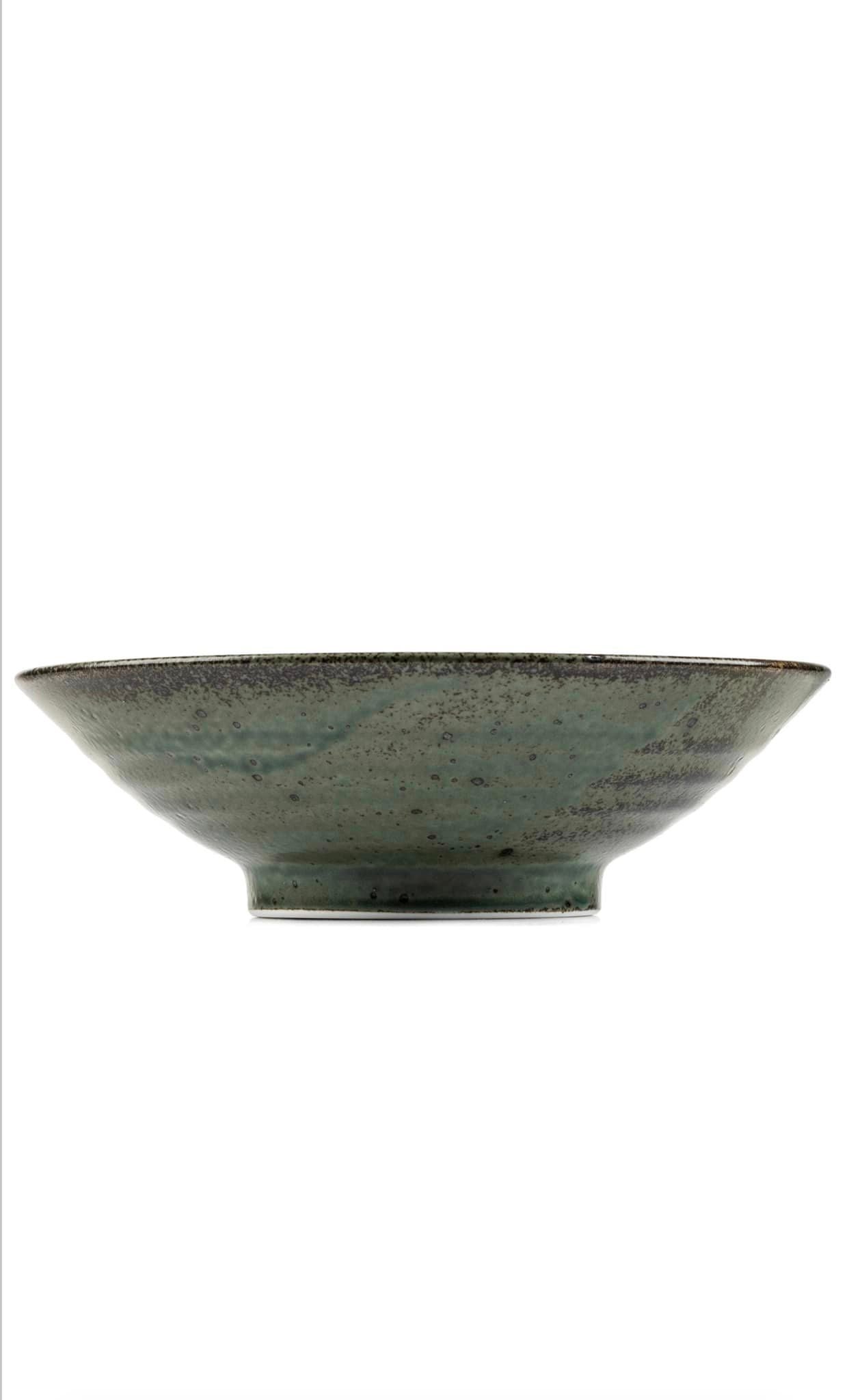 Green Wabi Sabi Premium Japanese Serving bowl